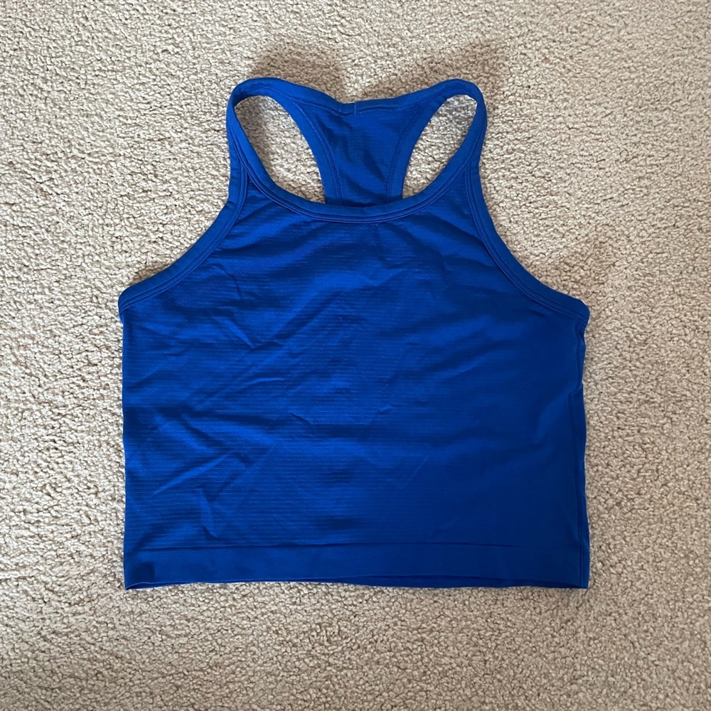 lululemon athletica Blue Tank Top